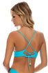 Luli Fama Babes Just Want Sun Cross Back Bustier Top